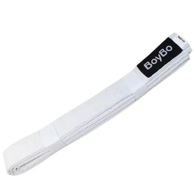 Пояс для единоборств BoyBo BW280 белый 280 см от магазина Супер Спорт