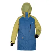Куртка-парка Rosomaha Альпика утепленная синий-лайм от магазина Супер Спорт