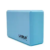 Блок для йоги LiveUp LS3233A голубой от магазина Супер Спорт