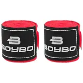 Бинты BoyBo 3,5 хлопок красный от магазина Супер Спорт