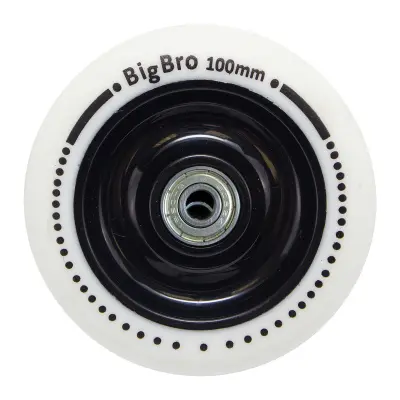 картинка Колесо для самоката BIG BRO светящееся флуоресцентное PU 100*24 мм 